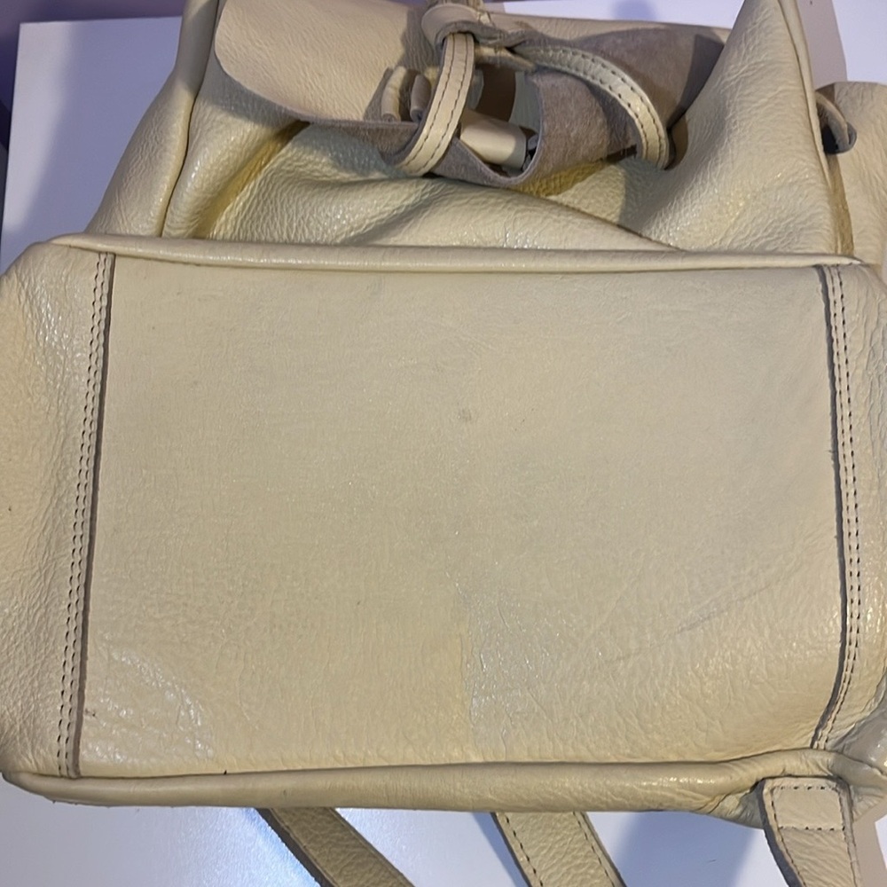 Designer Leather Backpack - Picture 10 of 11